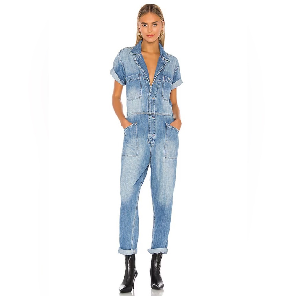 Pistola Blue Denim Jumpsuit